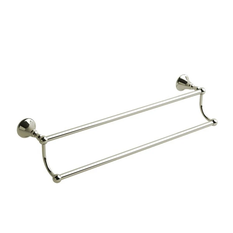 Towel Bar Momenti 24 Inch Double Polished Nickel Zinc 6-3/4 Inch - Frankwebs