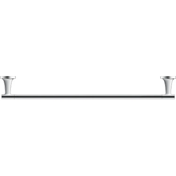 Towel Bar Starck T 24 Inch Rail Chrome Metal 3 Inch - Frankwebs