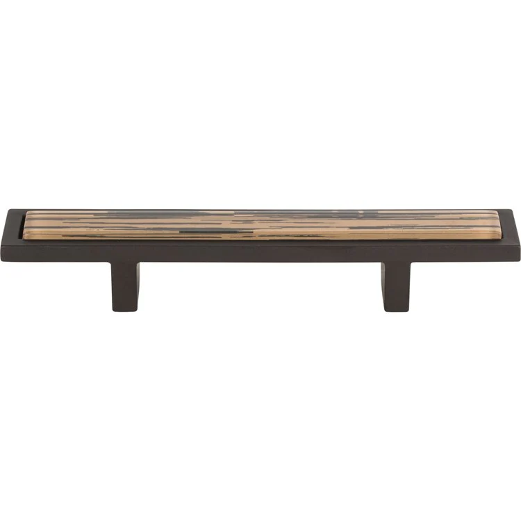 Drawer Pull Atlas Spa Brown Tiger Aged Bronze Zinc Alloy 3 Inch 5-3/4 x 1 Inch - Frankwebs