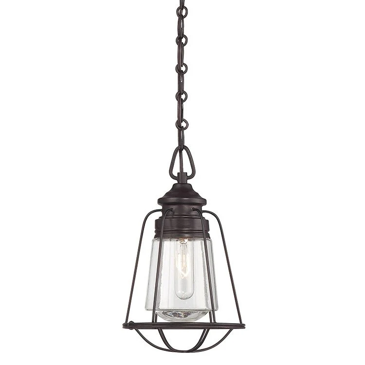 Vintage Single-Light Mini Pendant - Frankwebs