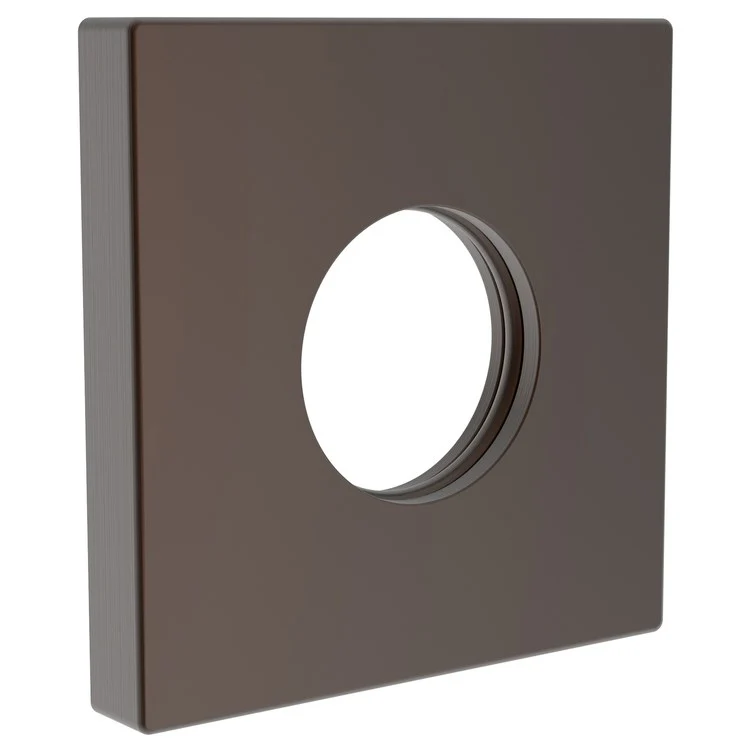 Shower Arm Flange Square Midnight Chrome 2-1/2 Inch Brass - Frankwebs