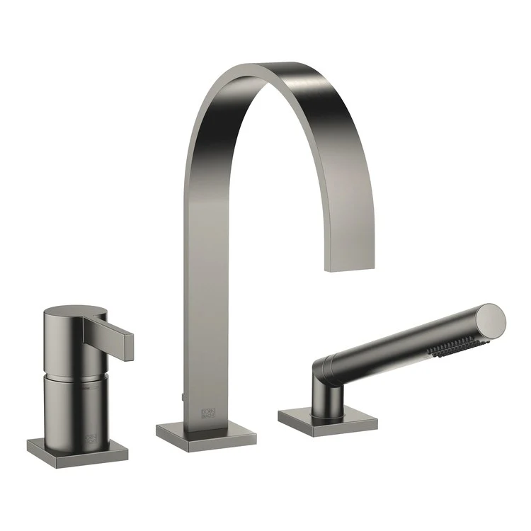 Tub Filler MEM Mixer for Deck Mount with Handshower 1 Lever Chrome - Frankwebs