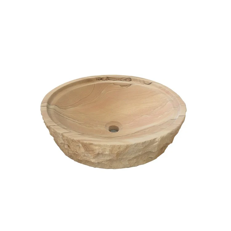 Vessel Mesquite Round 18 Inch Sandstone - Frankwebs
