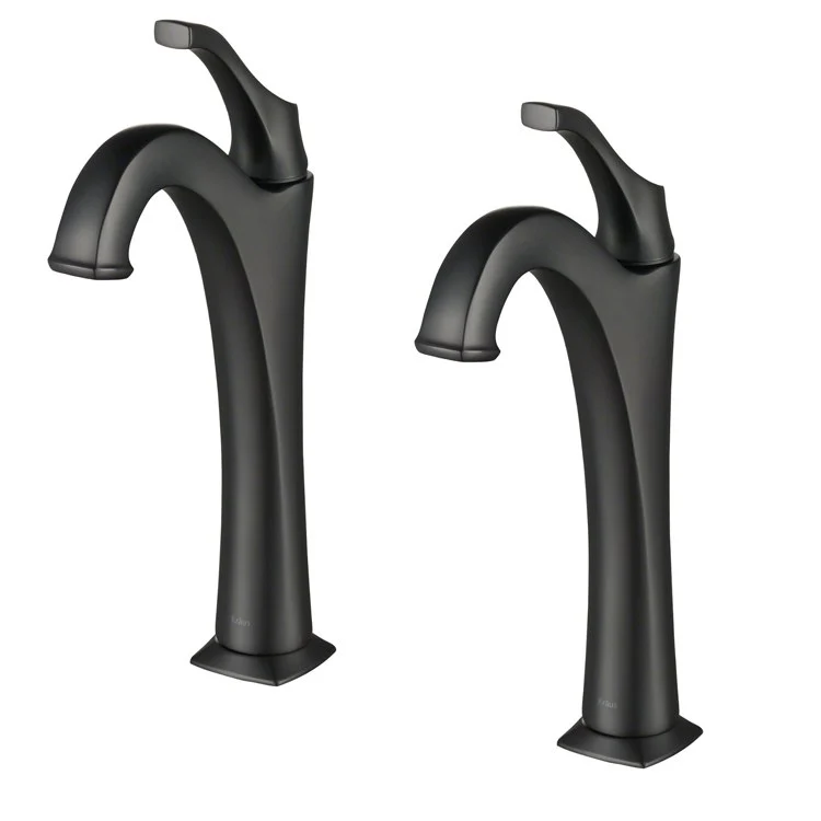 Arlo Single Handle Vessel Bathroom Faucets with Pop-Up Drain 2-Pack - Frankwebs