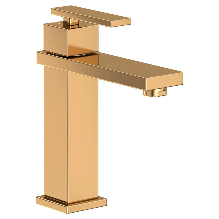 Lavatory Faucet Skylar 1 Lever ADA Satin Brass PVD 1.2 Gallons per Minute Brass Spout Height 5-1/7 Inch - Frankwebs