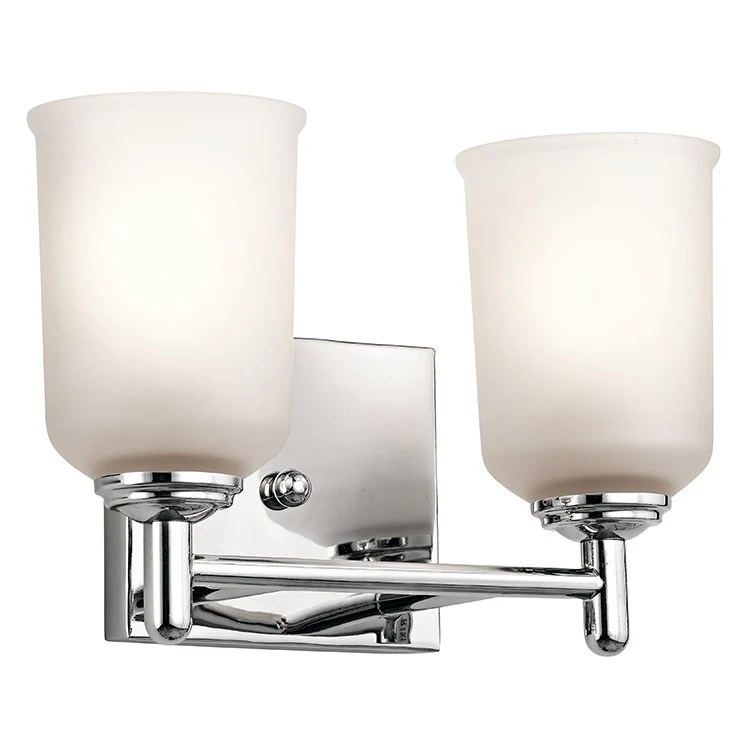 Shailene Two-Light Bathroom Vanity Fixture - Frankwebs