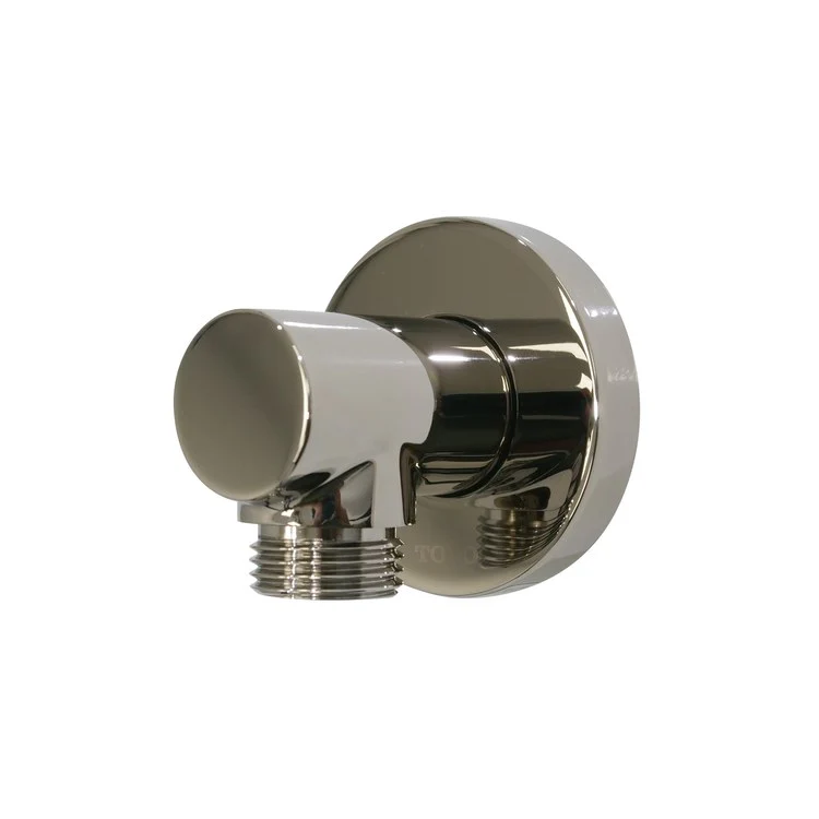 Wall Outlet Round Polished Chrome 2-1/8 Inch - Frankwebs