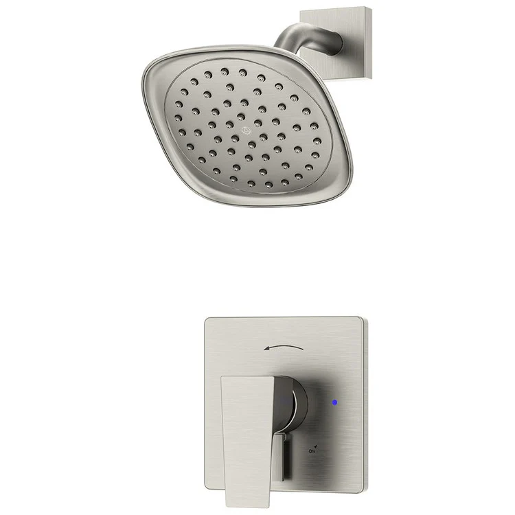 Shower Trim Verity HydroMersion Versaflex 1 Lever Satin Nickel ADA 2.0 Gallons per Minute - Frankwebs