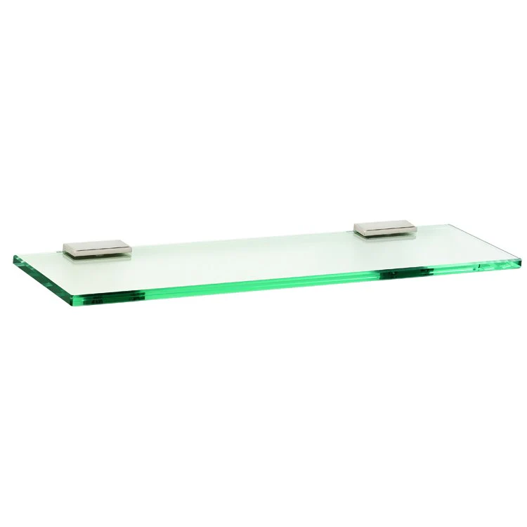 Shelf Arch Bath with Brackets Polished Chrome 18 Inch Brass/Glass - Frankwebs