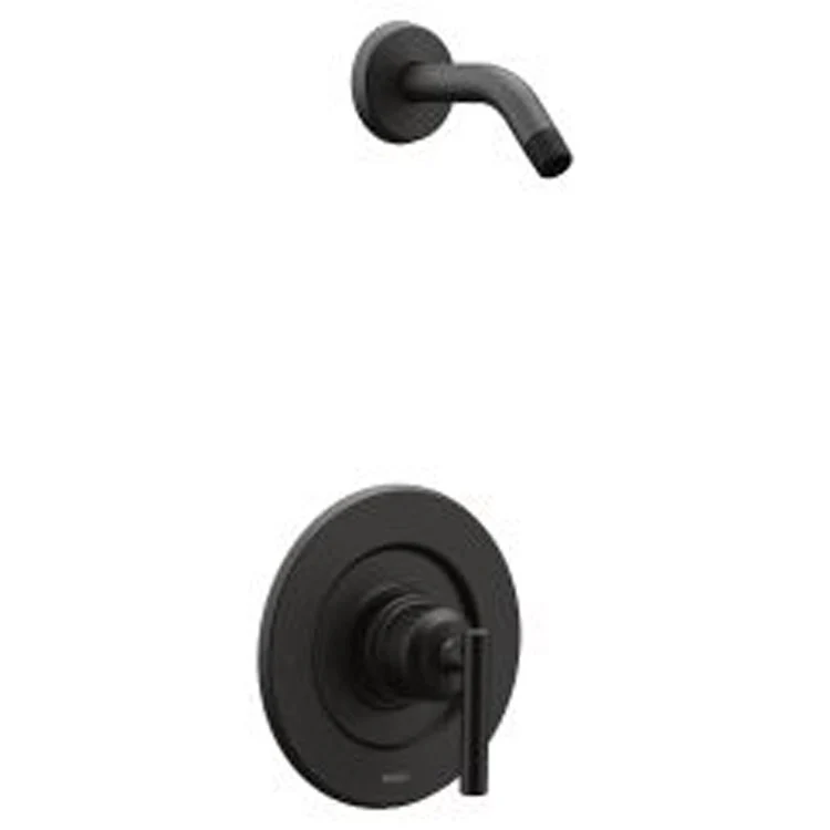Shower Trim Gibson Posi-Temp 1 Lever Matte Black ADA - Frankwebs