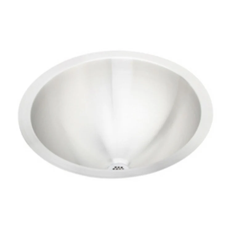 Sink Bowl Asana Bathroom Sink Single Bowl Undermount with Reveal 18.375 x 8 Inch Lustrous Satin - Frankwebs