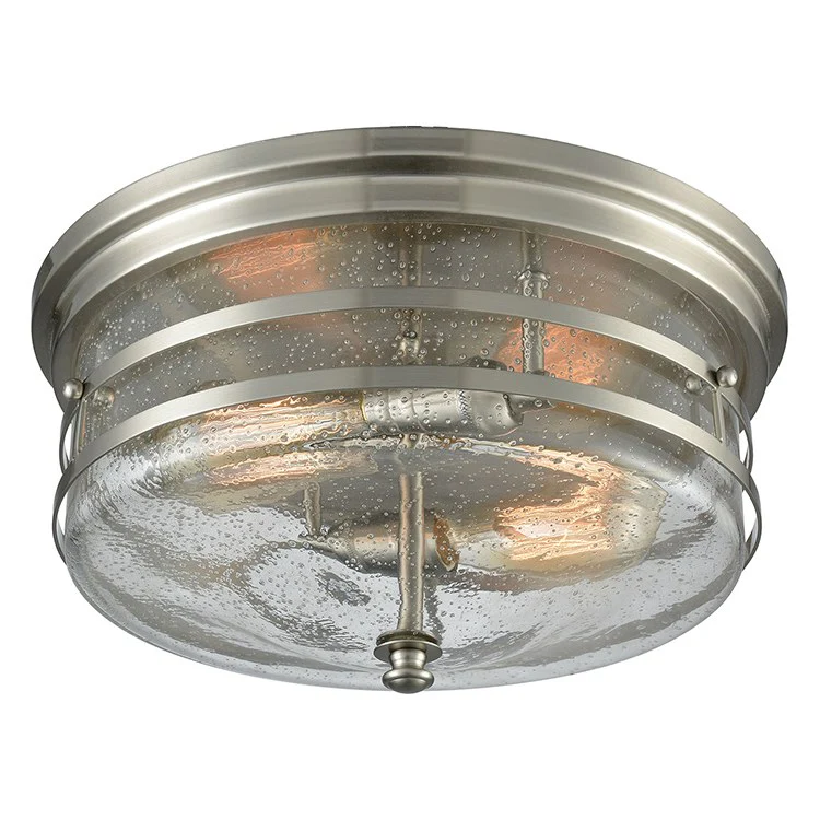 Port O' Connor Two-Light Flush Mount Ceiling Fixture - Frankwebs