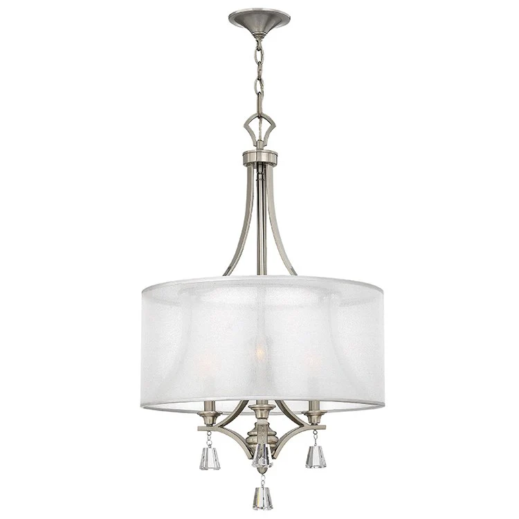 Mime Three-Light Single-Tier Chandelier - Frankwebs