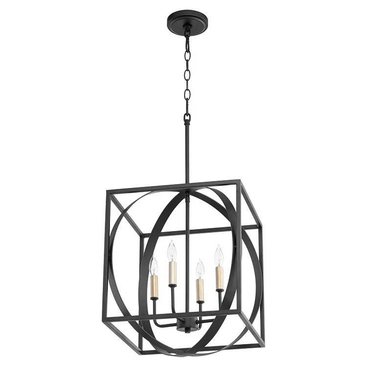 Signature Four-Light Cube/Sphere Pendant - Frankwebs