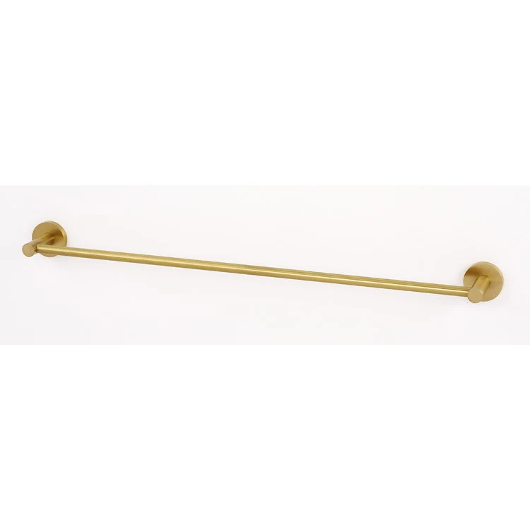 Towel Bar Contemporary I Bath 24 Inch Polished Nickel Brass 2-3/8 Inch - Frankwebs