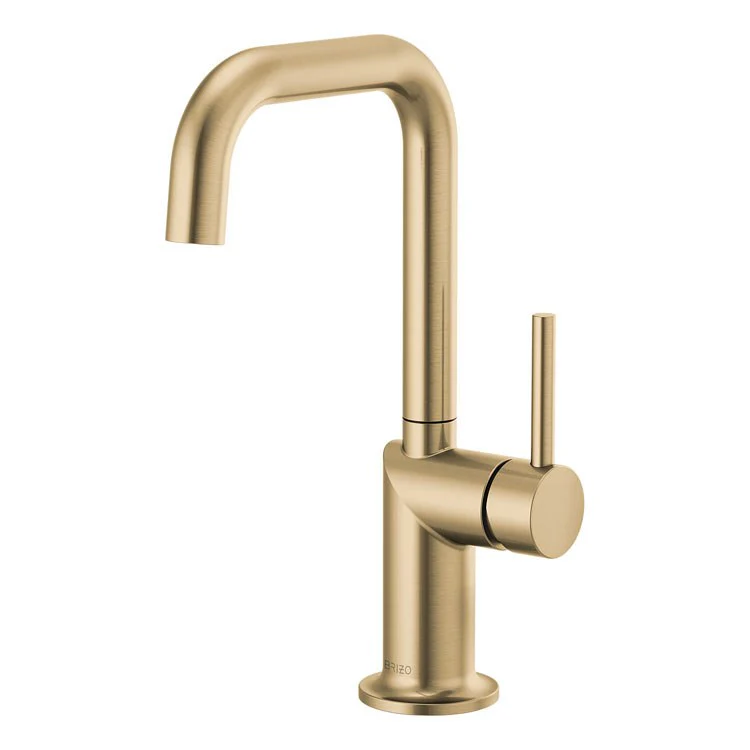 Bar Faucet Odin 1 Less Handle ADA Matte White Square 1.8 Gallons per Minute - Frankwebs