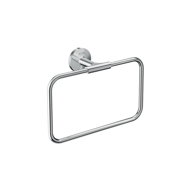Towel Ring Universal Circular 9-7/8 Inch Closed Brushed Nickel Metal 2-5/8 Inch - Frankwebs