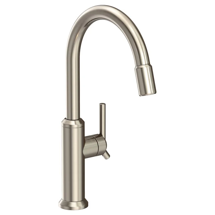 Kitchen Faucet Jeter 1 Lever ADA Polished Chrome Pull Down Spout Height 10-7/9 Inch 1.8 Gallons per Minute - Frankwebs