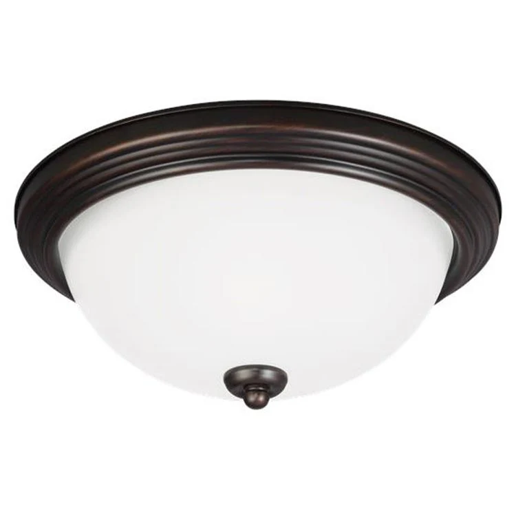 Geary Three-Light LED Flush Mount Ceiling Fixture - Frankwebs