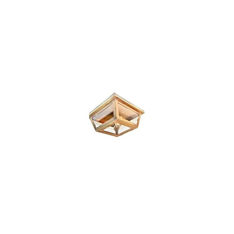 Williams Single-Light Outdoor Flush Mount Ceiling Fixture - Frankwebs