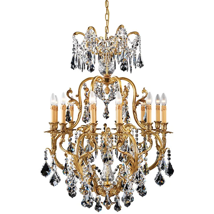 Crystal Collection Twelve-Light Chandelier - Frankwebs
