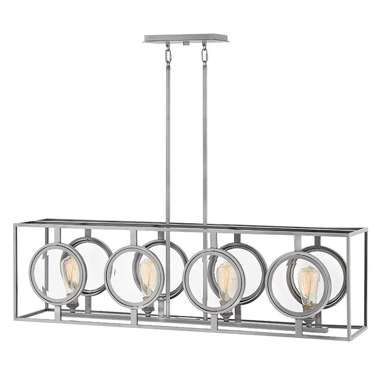 Fulham Four-Light Linear Chandelier - Frankwebs