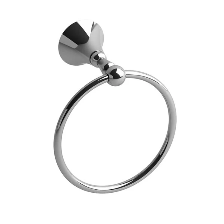Towel Ring Hudson Chrome Zinc 4-1/4 Inch - Frankwebs