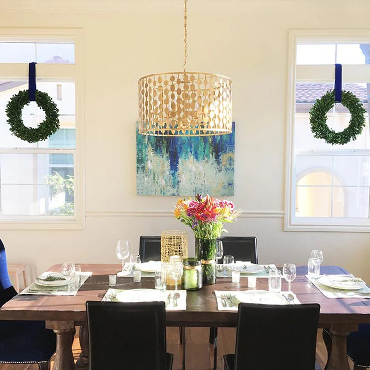 Layla Six-Light Chandelier - Frankwebs