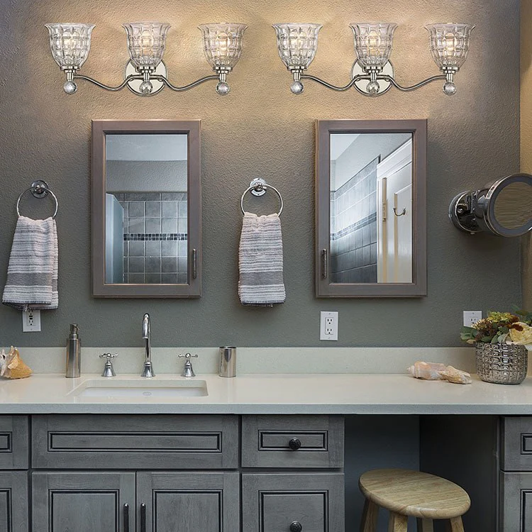 Birone Three-Light Bathroom Vanity Fixture - Frankwebs