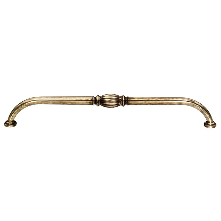 Pull Tuscany Oversized Polished Nickel Brass 18 Inch 19-1/4 Inch 3 Inch - Frankwebs