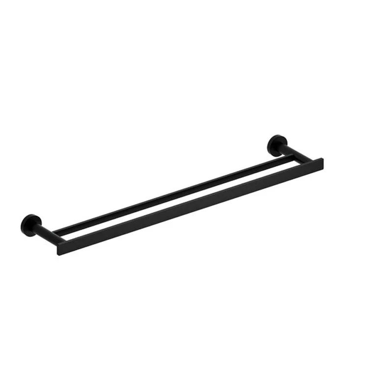 Towel Bar Paradox 24 Inch Double Brushed Gold Zinc 5 Inch - Frankwebs