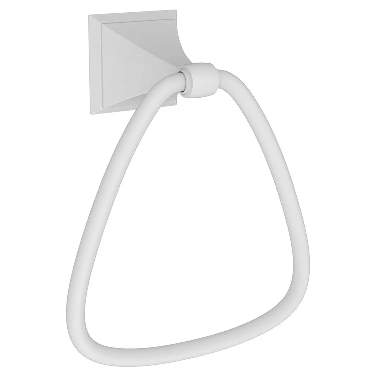 Towel Ring Joffrey 6-1/4 Inch Triangular Closed Satin Bronze PVD Brass 3-1/4 Inch - Frankwebs