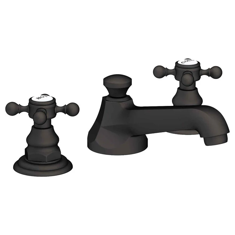 Lavatory Faucet Astor Widespread 8 to 20 Inch Spread 2 Cross ADA Antique Copper 1.2 Gallons per Minute Brass Spout Height 1-7/16 Inch - Frankwebs