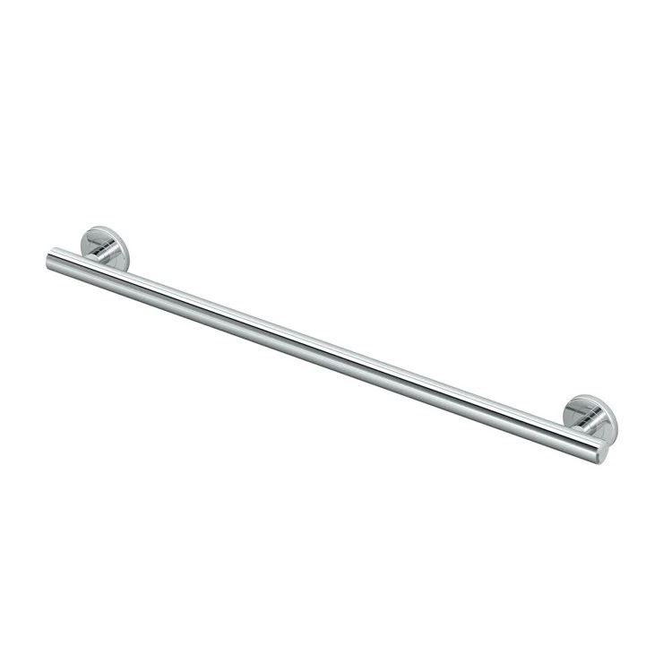 Grab Bar Latitude II 30 Inch Chrome Wall Mount Stainless Steel ADA - Frankwebs