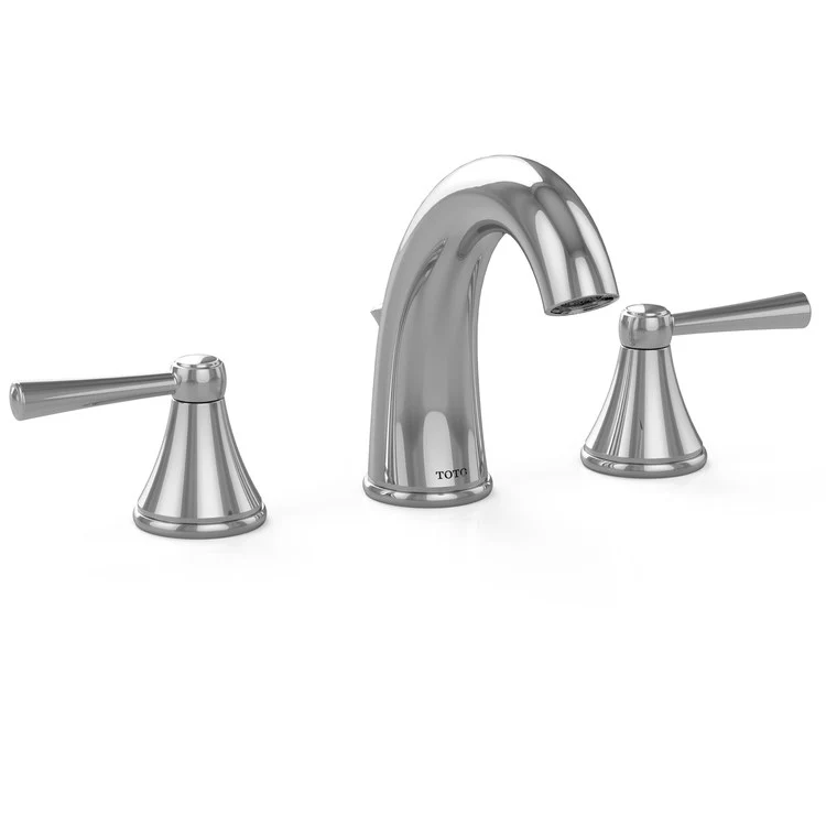 Silas Two Handle Widespread Bathroom Faucet with Drain - Frankwebs