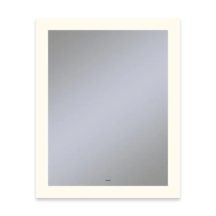 Bathroom Mirror Vitality Perimeter Light Pattern Title 24 Rectangular 24W x 30H Inch Wall Mount Defogger Included and Color Temperature 3000 Kelvin Warm White Light Title 24 - Frankwebs