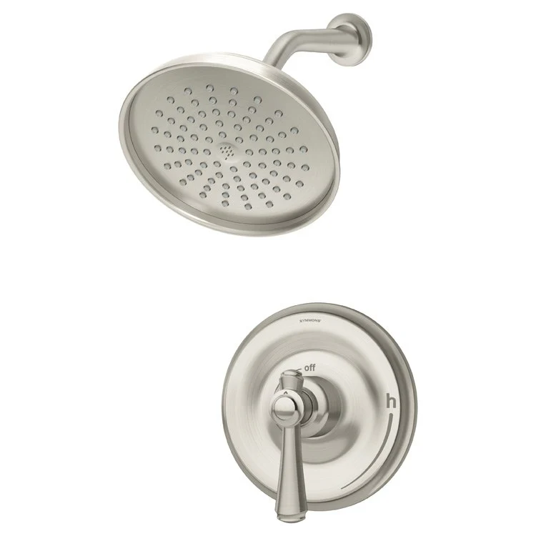 Shower Trim Degas Round 1 Lever Polished Chrome ADA 1.5 Gallons per Minute - Frankwebs