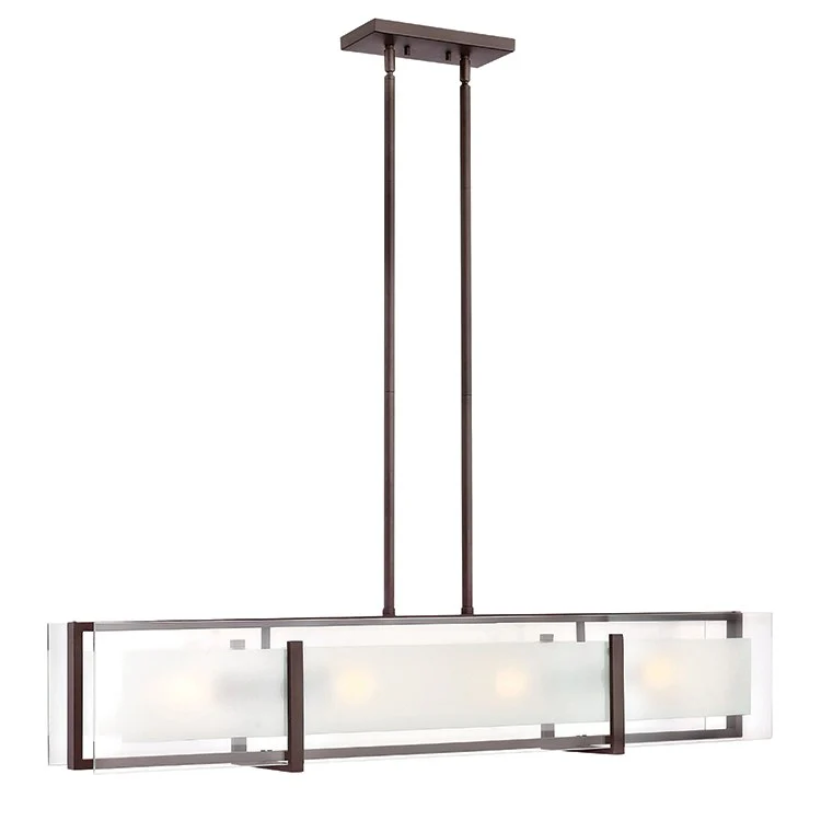 Latitude Four-Light Linear Chandelier - Frankwebs