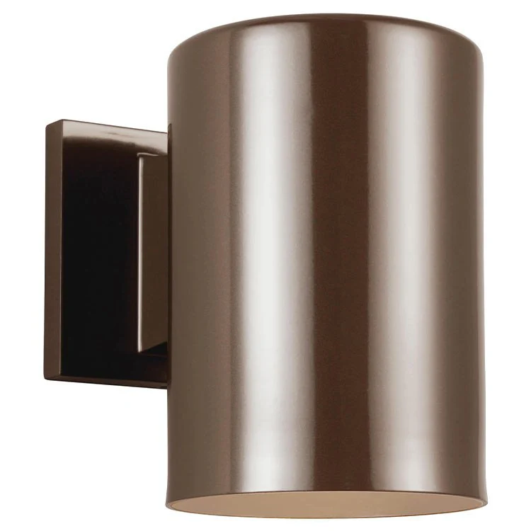Outdoor Cylinders Single-Light Small Outdoor Wall Sconce - Frankwebs