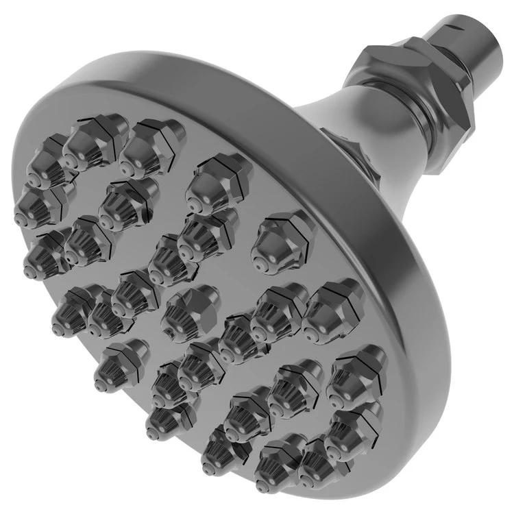 Showerhead Newport Bath 1 Function Satin Brass PVD 4-15/16 Inch 1.8 Gallons per Minute 29 Jets - Frankwebs