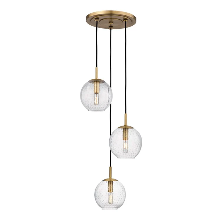 Rousseau Three-Light Pendant - Frankwebs