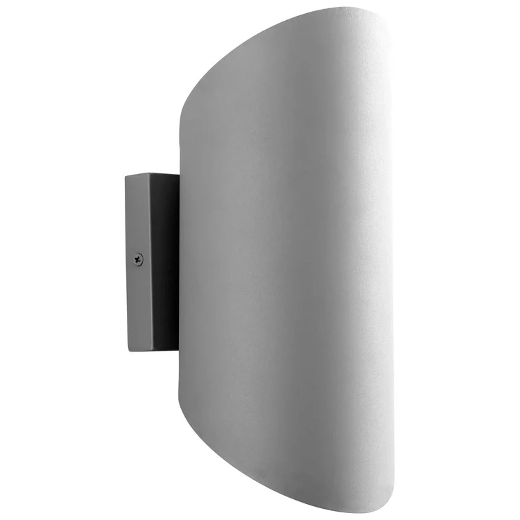 Scope Two-Light LED Wall Sconce - Gray - Frankwebs