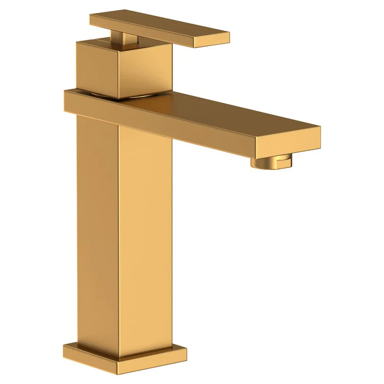 Lavatory Faucet Skylar 1 Lever ADA Satin Brass PVD 1.2 Gallons per Minute Brass Spout Height 5-1/7 Inch - Frankwebs