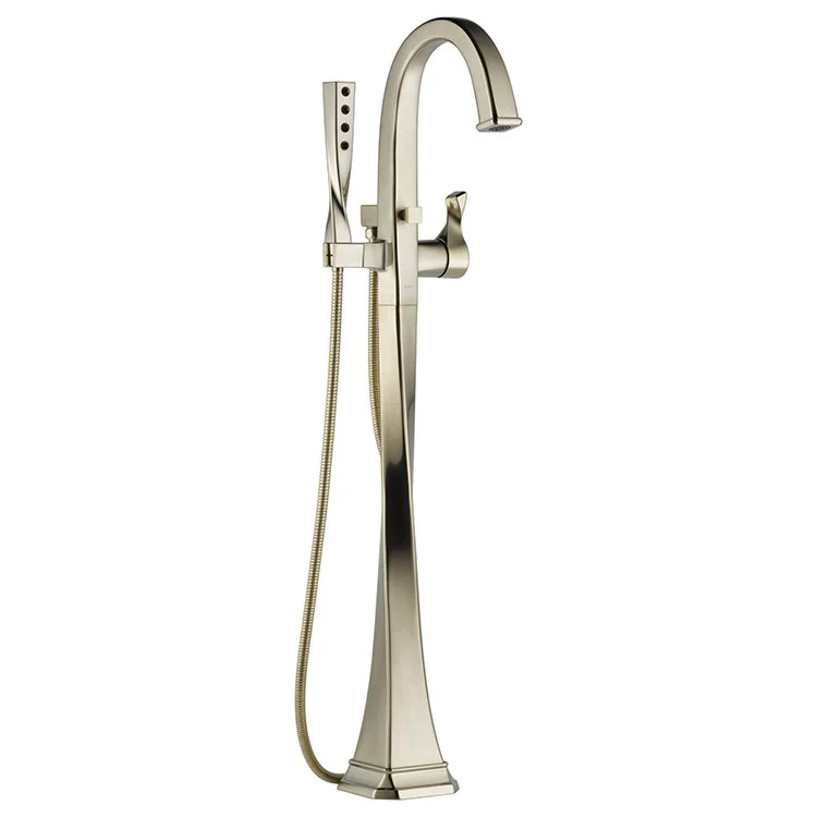 Virage Single Handle Freestanding Tub Filler with Handshower - Frankwebs