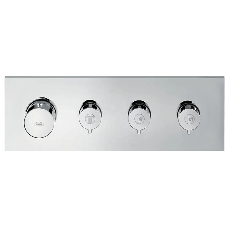 Thermostatic Trim ShowerSolutions Module 3 Function 4 Knob Brushed Gold Optic 16.0 Gallons per Minute Metal - Frankwebs