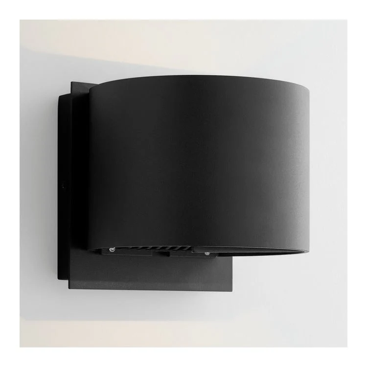Kaldor Two-Light LED Outdoor Wall Sconce - Black - Frankwebs
