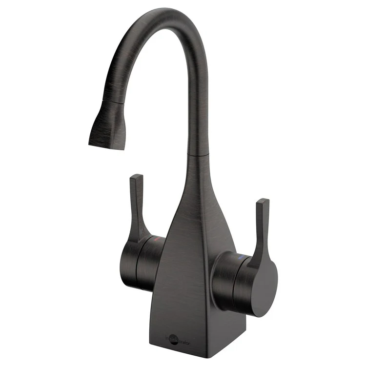 Water Dispenser Showroom Transitional 1020 Instant 2 Lever ADA Gooseneck Swivel 360 DEG Classic Oil Rubbed Bronze - Frankwebs