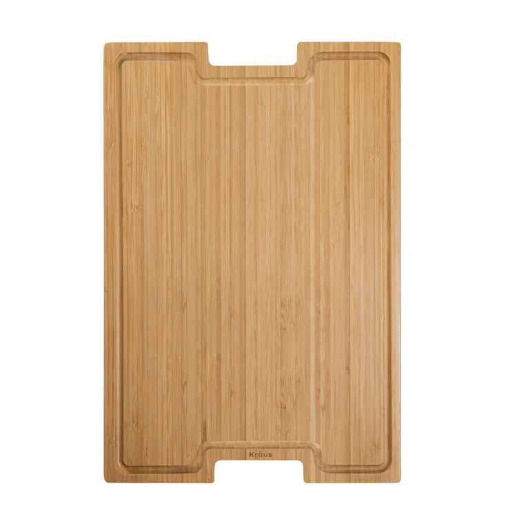 Workstation Kitchen Sink Solid Bamboo Cutting Board/Serving Board - Frankwebs