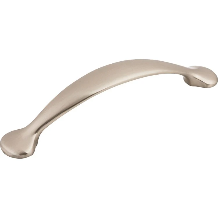 Pull Nouveau Honeyman D Handle for Decorative Hardware Brushed Satin Nickel Zinc Alloy 5-1/16 Inch 6-1/4 Inch Length - Frankwebs
