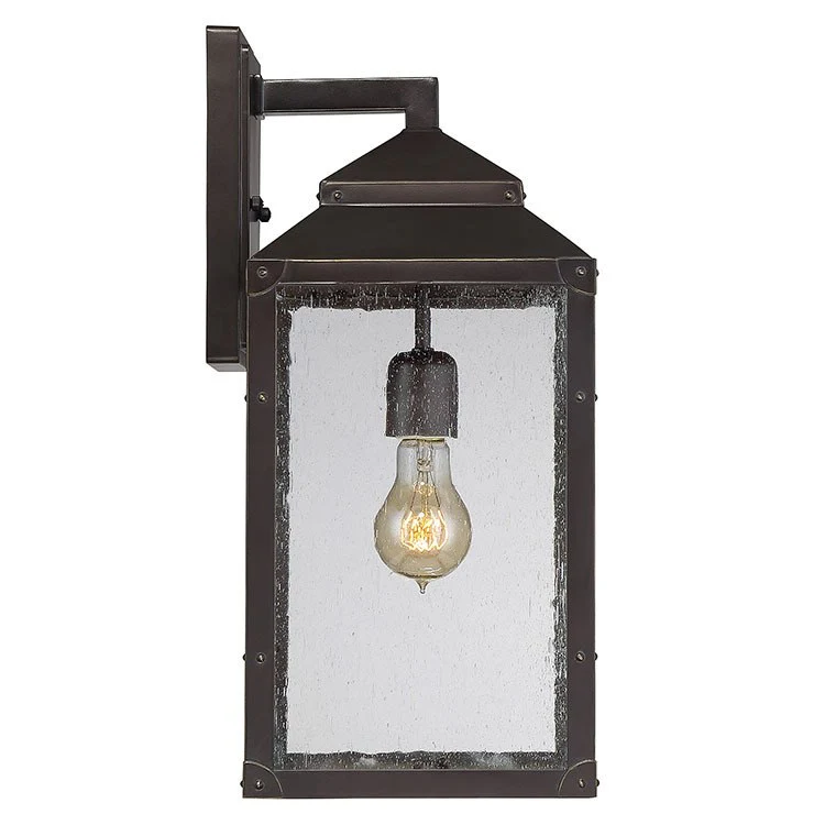 Brennan Single-Light Large Outdoor Wall Mount Lantern - Frankwebs